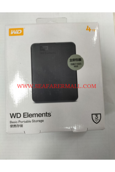 WD 4T HDD 2.5" Portable External Hard Disk