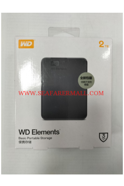 WD 2T HDD 2.5" Portable External Hard Disk