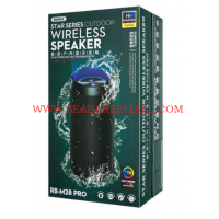 Remax RB-M28Pro Stunning bass waterproof IPX7 Star Series Outdoor Wireless Speaker