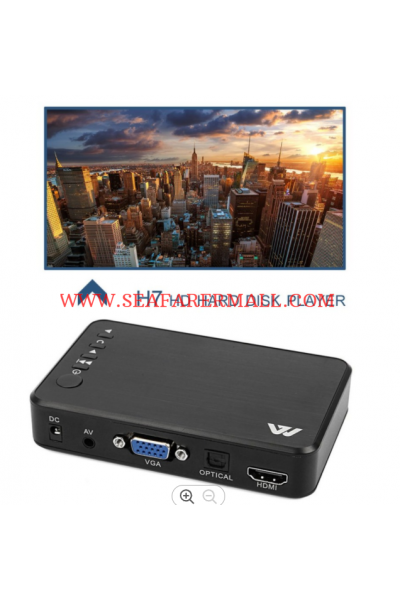 Mini Full HD 1080P Digital HDD Media Player for SD Card / USB Flash Disk / VGA Output