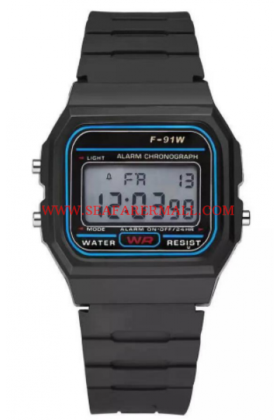 F-91W LED electronic watch