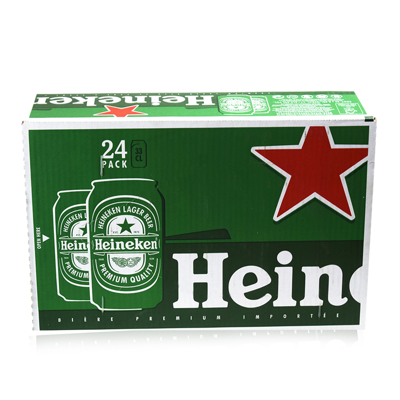 Heineken Silver Beer 330ML*24Tin/Case 9.5°P/4%vol